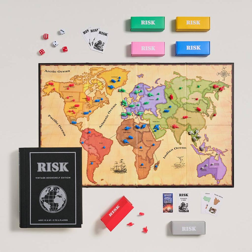 Risk Vintage Bookshelf Edition-WS Game Company-Kvalitetstid AS