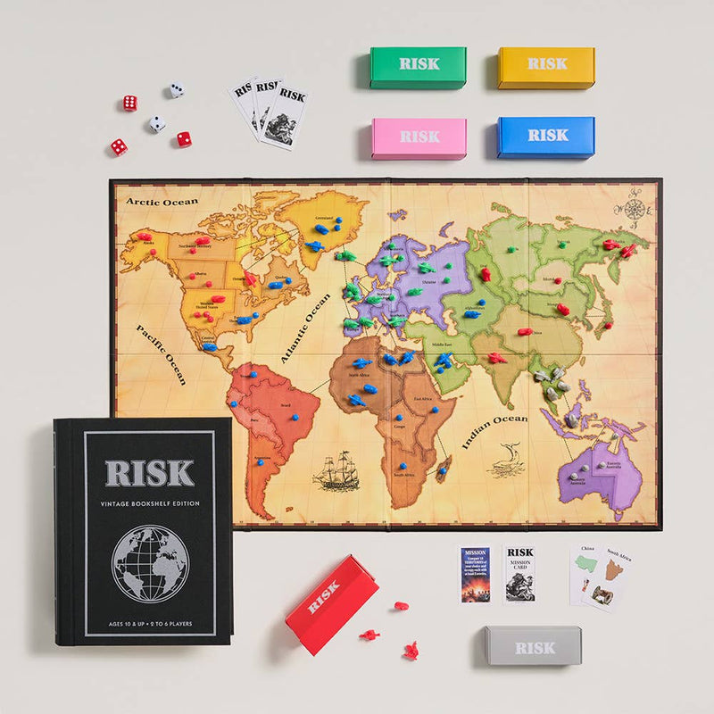 Risk Vintage Bookshelf Edition-WS Game Company-Kvalitetstid AS