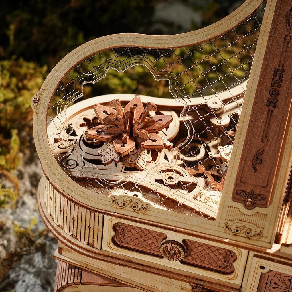 Magic Piano | Piano-Byggesett - mekaniske-Robotime-Kvalitetstid AS