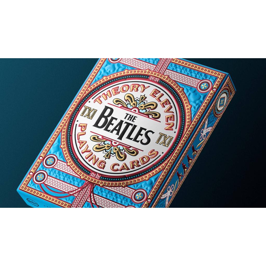 The Beatles Theory 11 Kortstokk Blå Fullt Customdesign-Kortstokker-Cardshouse-Kvalitetstid AS