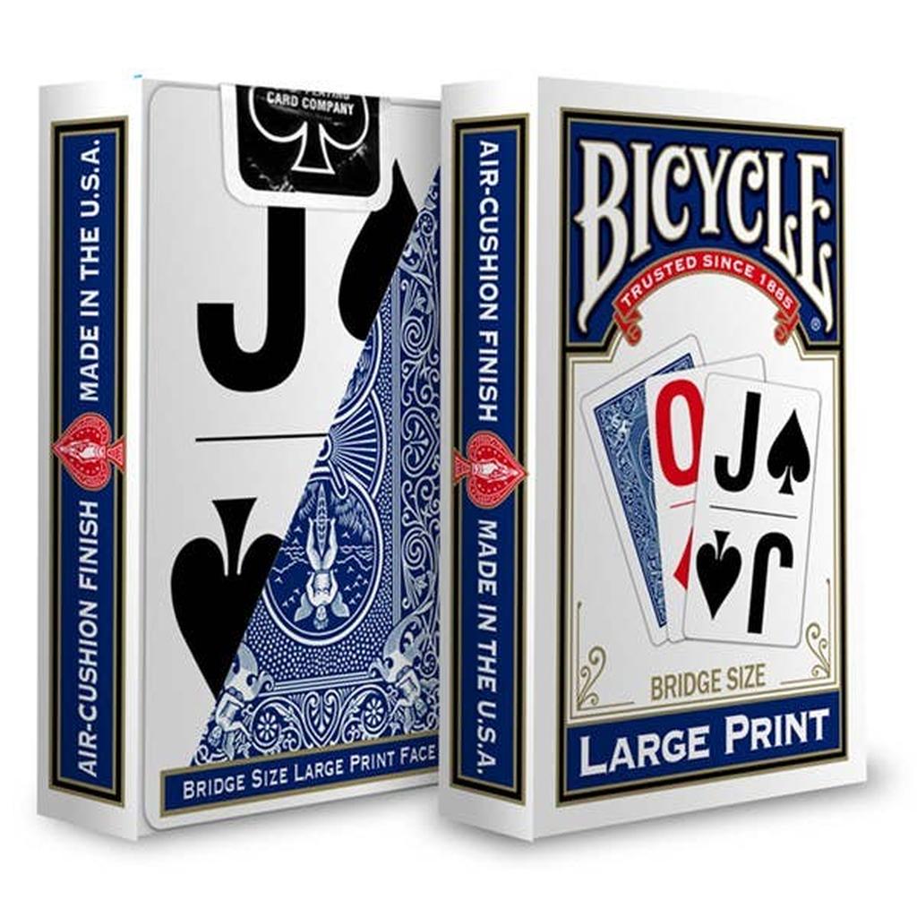 Cardshouse Store Trykte Spillkort For Synshemmede Og Barn Læringsvennlig Enkelt Å Lese Og Lettere Å Holde-Kortstokker-Cardshouse-Kvalitetstid AS