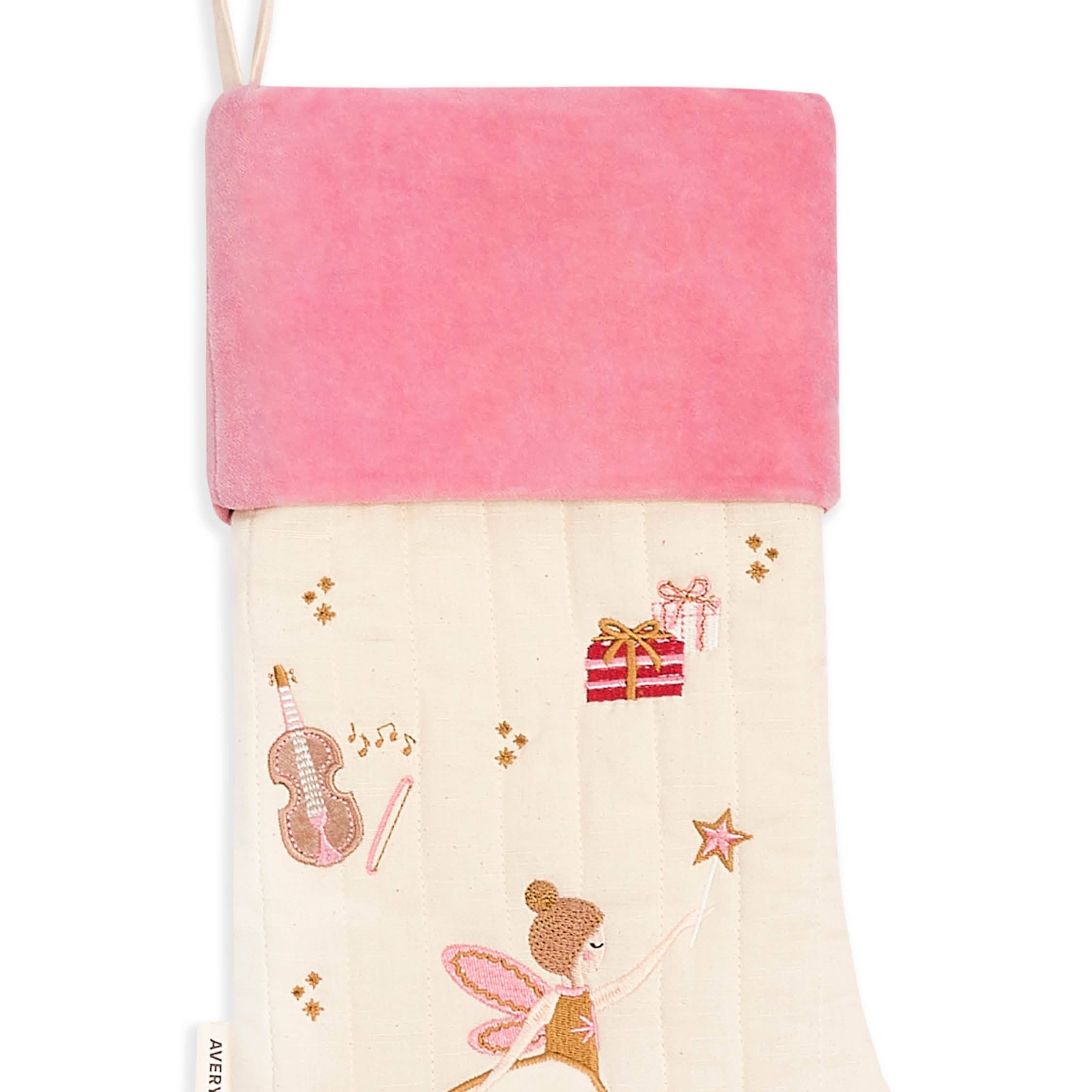 Christmas Stocking - Sugar Plum Fairy-Avery Row-Kvalitetstid AS
