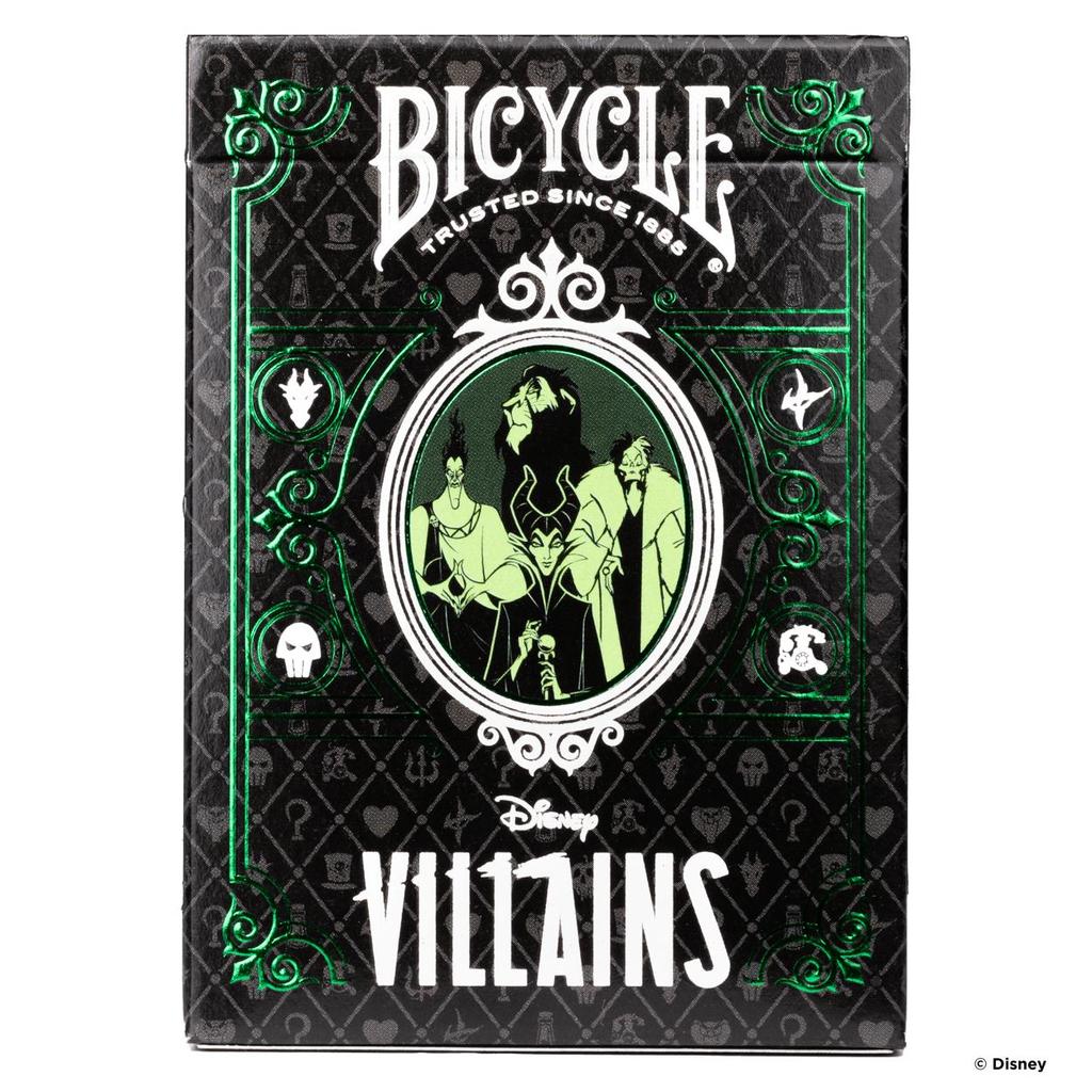 Bicycle Disney Skurker Grønne Spillekort Samlerutgave-Kortstokker-Cardshouse-Kvalitetstid AS