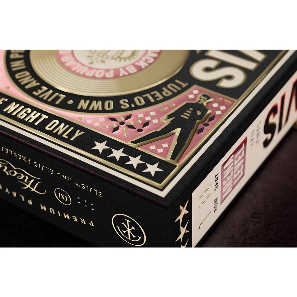 Theory11 Elvis Spillekort Premium Kortsett Med Elvis Tema For Samlere Og Magikere-Kortstokker-Cardshouse-Kvalitetstid AS
