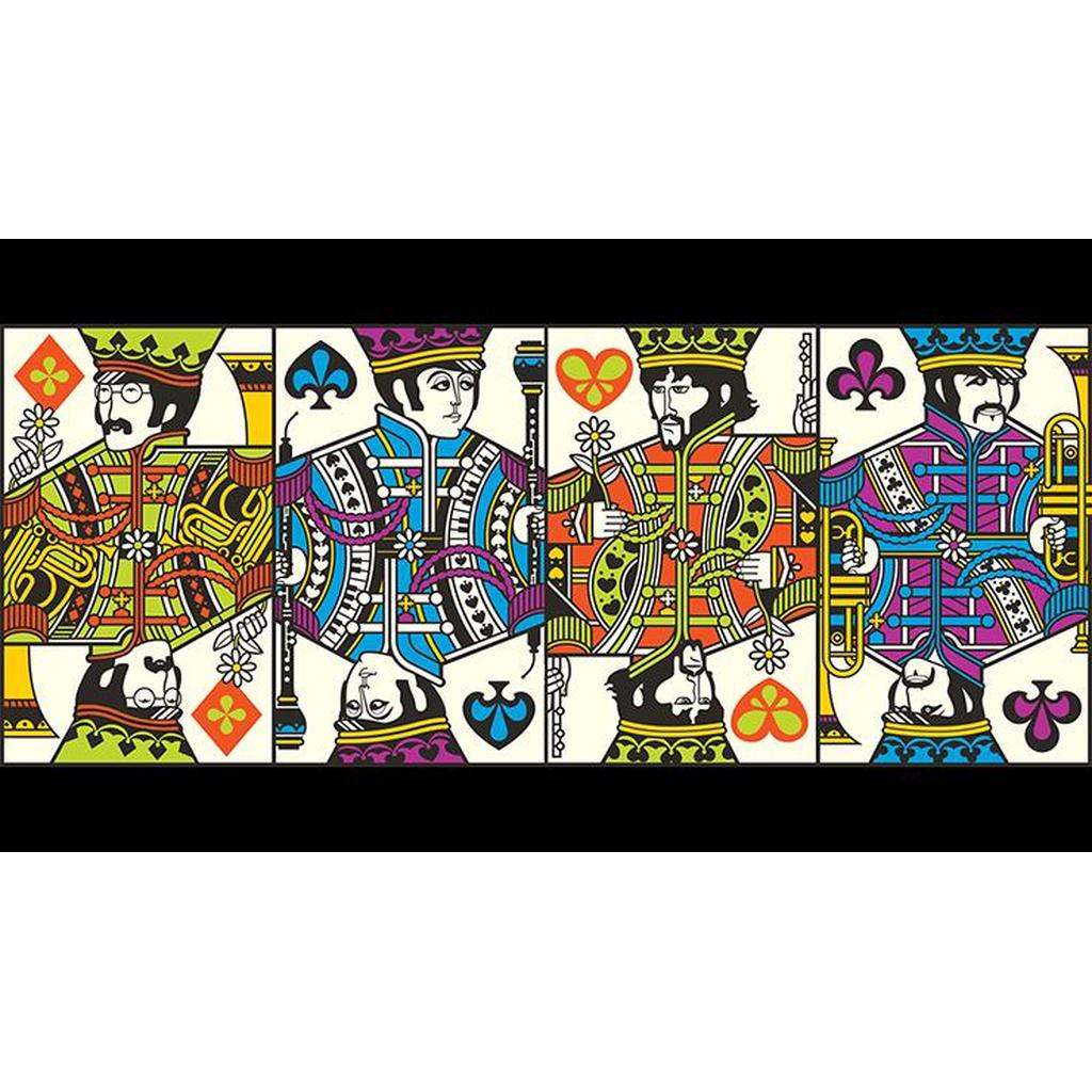 The Beatles Theory 11 Kortstokk Blå Fullt Customdesign-Kortstokker-Cardshouse-Kvalitetstid AS