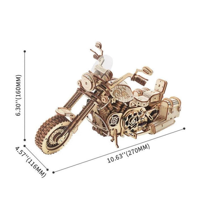 Cruiser | Motorsykkel-Byggesett - mekaniske-Robotime-Kvalitetstid AS