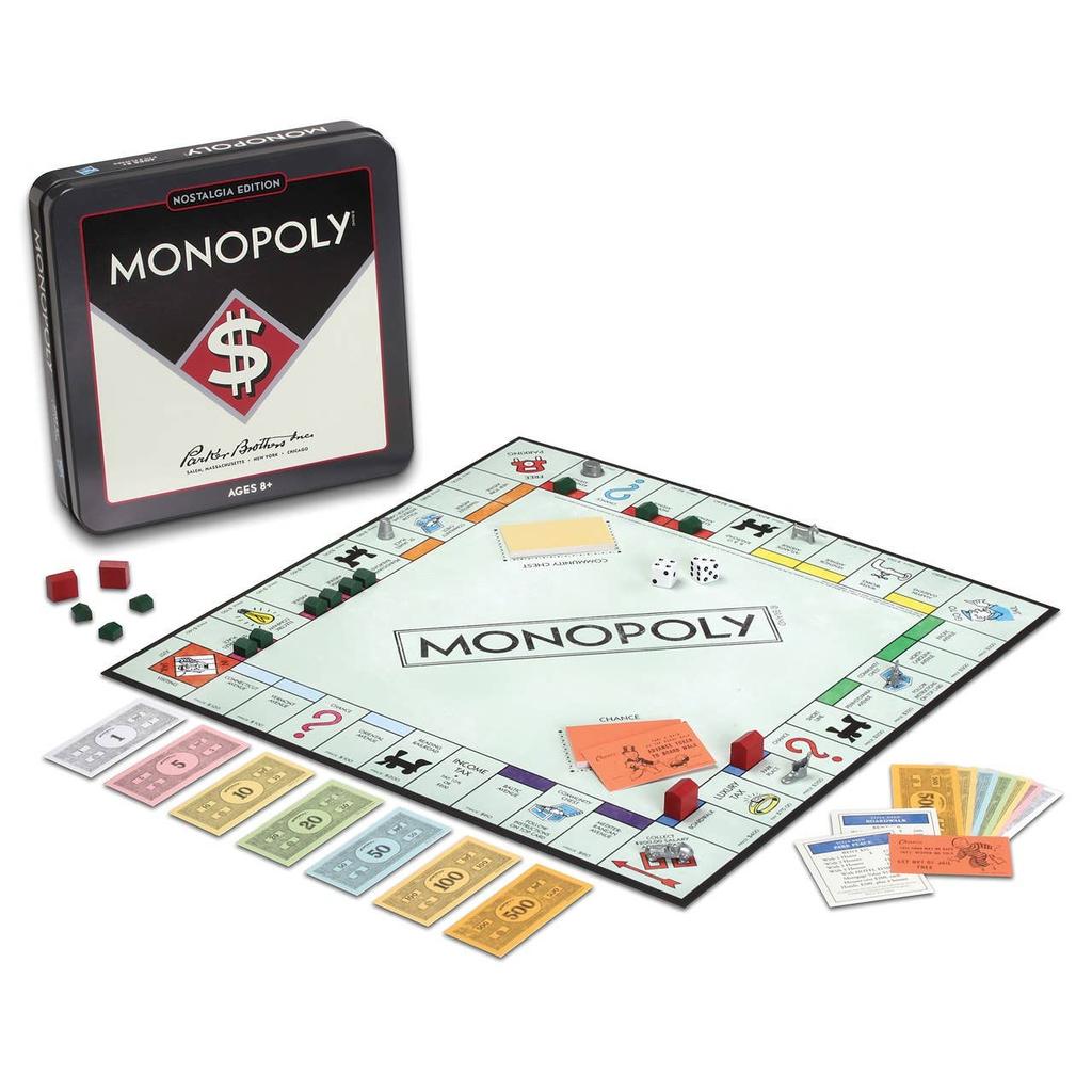 Monopol - Nostalgia Tin-Monopol-WS Game Company-Kvalitetstid AS