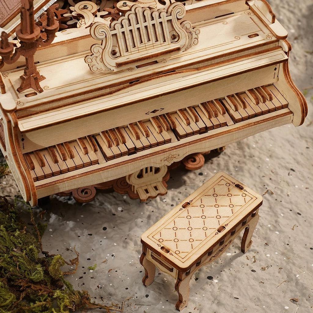Magic Piano | Piano-Byggesett - mekaniske-Robotime-Kvalitetstid AS