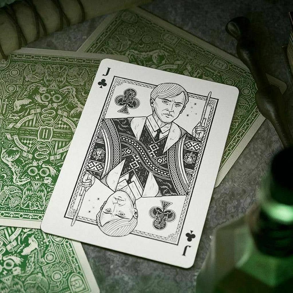 Harry Potter Slytherin Theory11 Spillekort Fire Hus Utgaver-Kortstokker-Cardshouse-Kvalitetstid AS