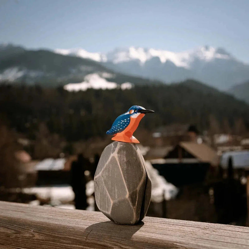 Trefigur | Isfugl | Kingfisher-Trefigurer-Bumbu Toys-Kvalitetstid AS