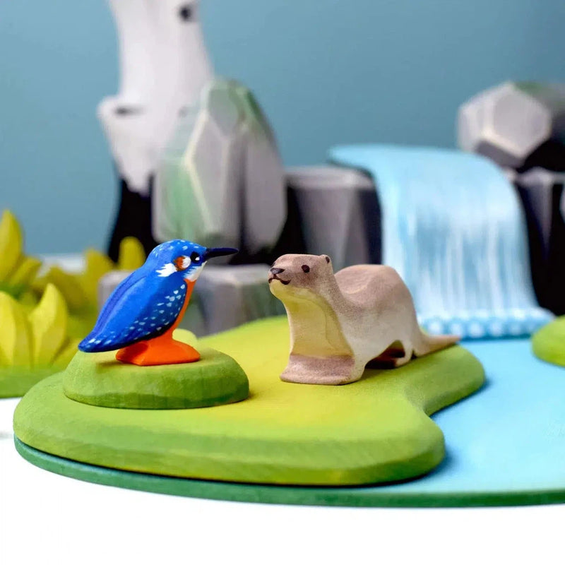 Trefigur | Isfugl | Kingfisher-Trefigurer-Bumbu Toys-Kvalitetstid AS