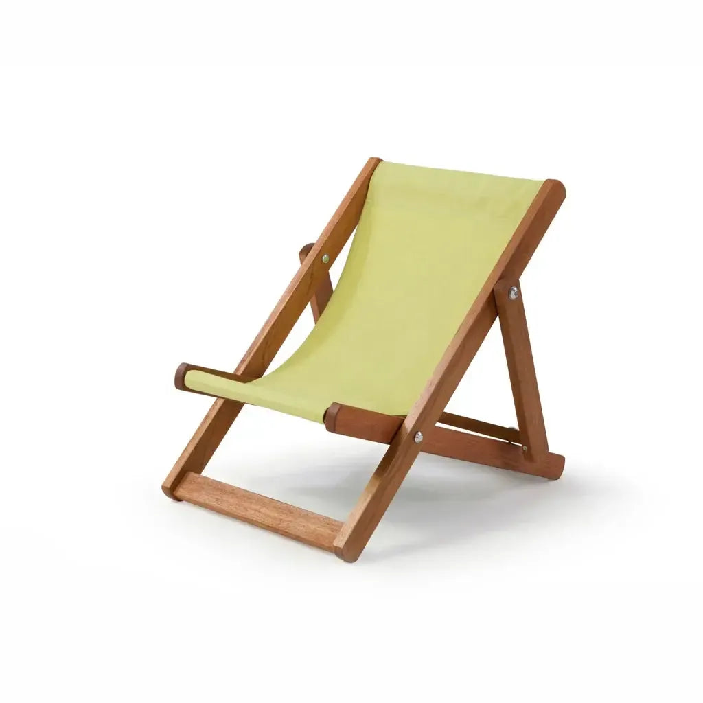 Fluktstol til barn | Bomull | Ensfarget-Fluktstoler-Southsea Deckchairs-PCGM-Kvalitetstid AS