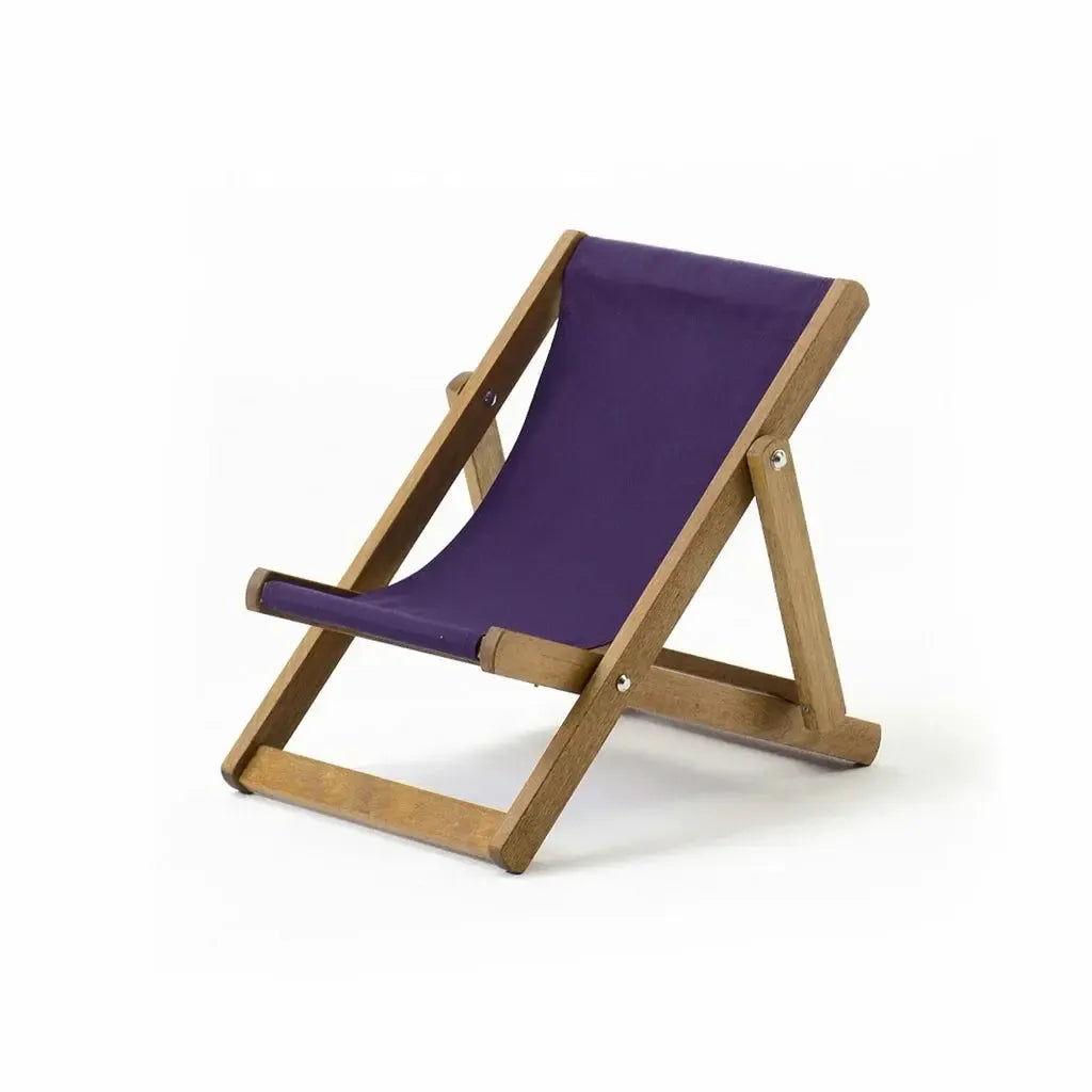 Fluktstol til barn | Bomull | Ensfarget-Fluktstoler-Southsea Deckchairs-PCPU-Kvalitetstid AS