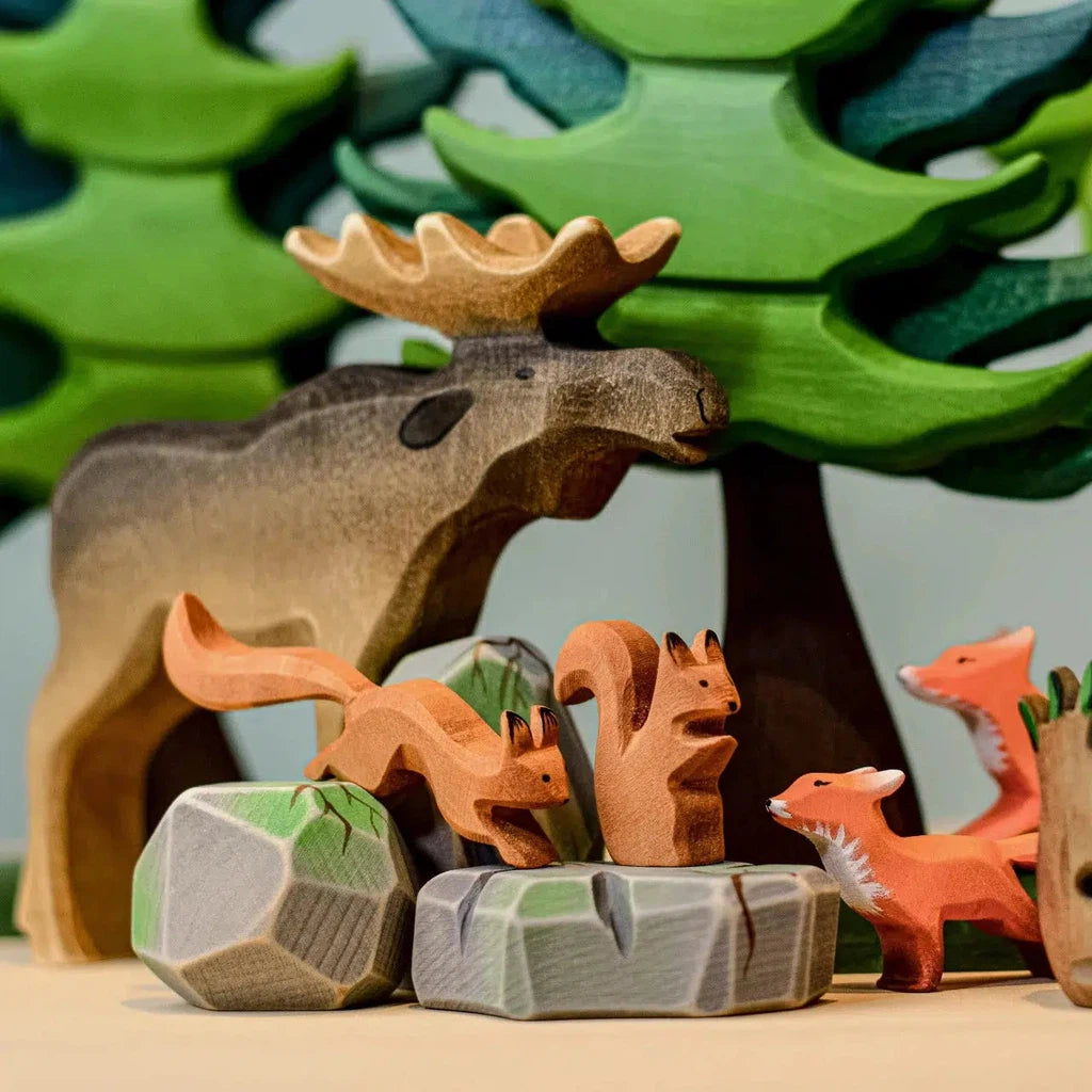 Trefigur | Elgokse-Trefigurer-Bumbu Toys-Kvalitetstid AS
