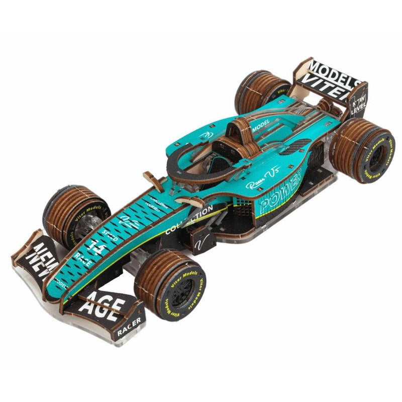 Racerbil | RACER-V3-AM-Byggesett - mekaniske-Viter Models-Kvalitetstid AS