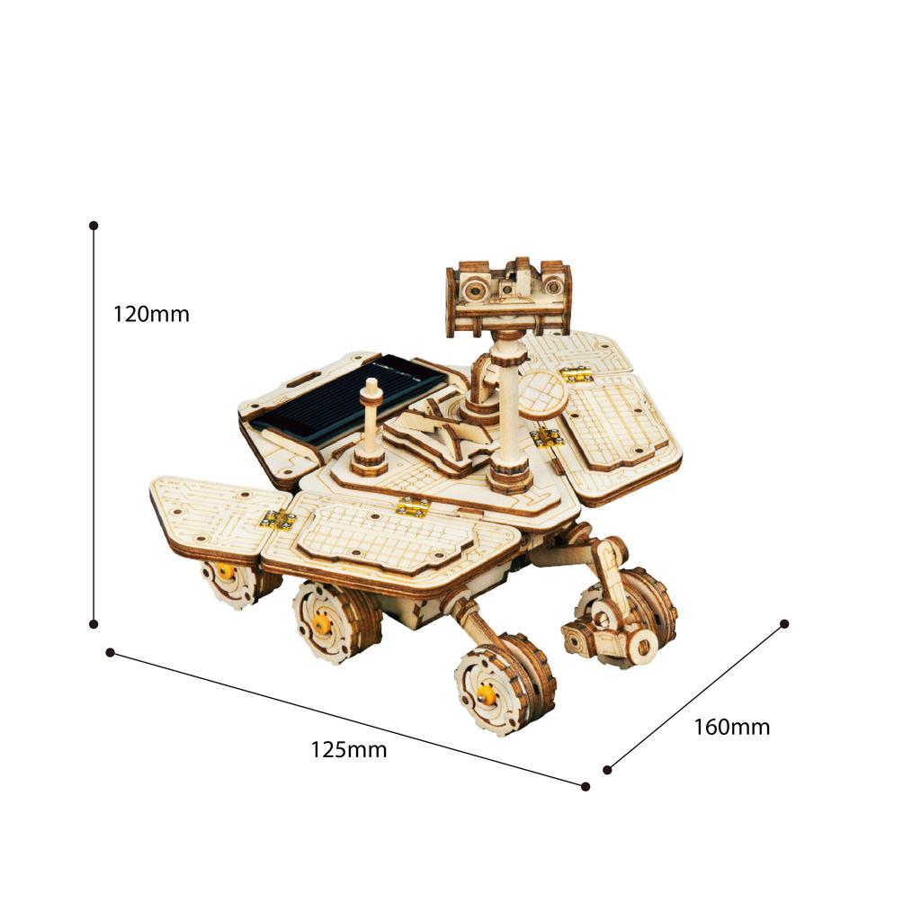 Vagabond Rover | Solcellepanel-Byggesett-Robotime-Kvalitetstid AS