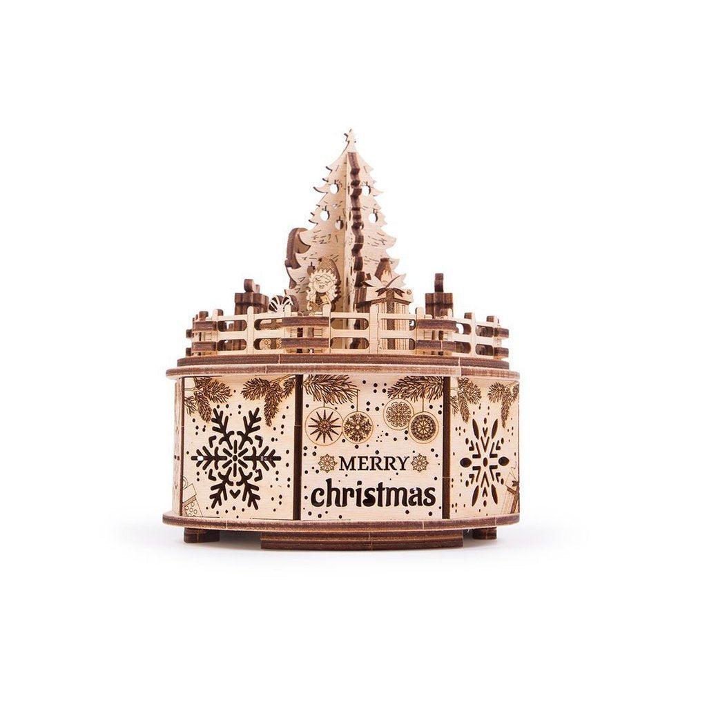 Gifts from Santa - 3D mekanisk 3D byggesett i tre fra WoodTrick