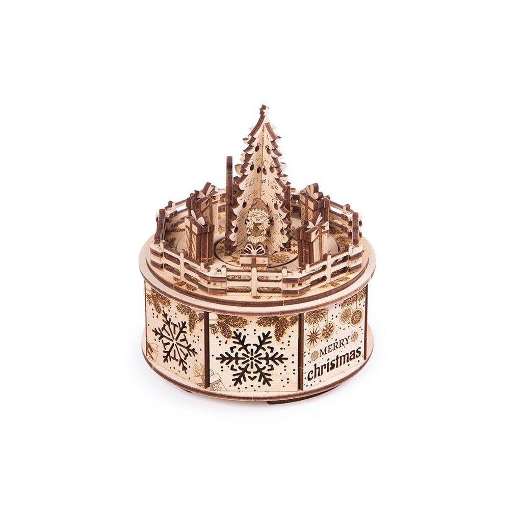 Gifts from Santa - 3D mekanisk 3D byggesett i tre fra WoodTrick