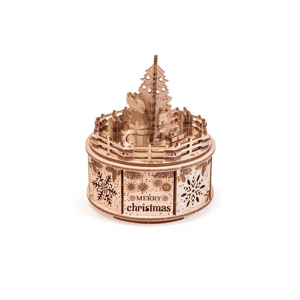 Gifts from Santa - 3D mekanisk 3D byggesett i tre fra WoodTrick