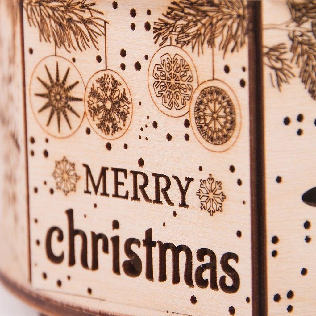 Gifts from Santa - 3D mekanisk 3D byggesett i tre fra WoodTrick
