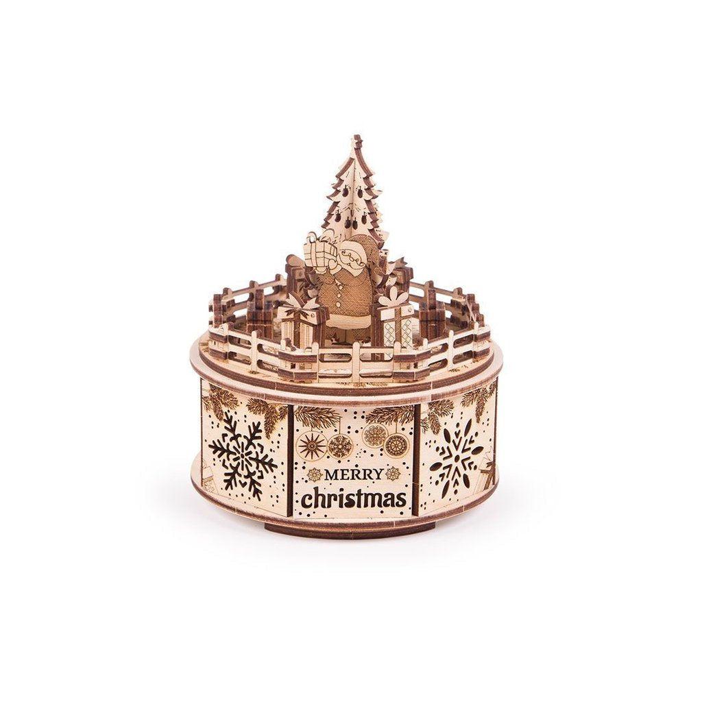 Gifts from Santa - 3D mekanisk 3D byggesett i tre fra WoodTrick