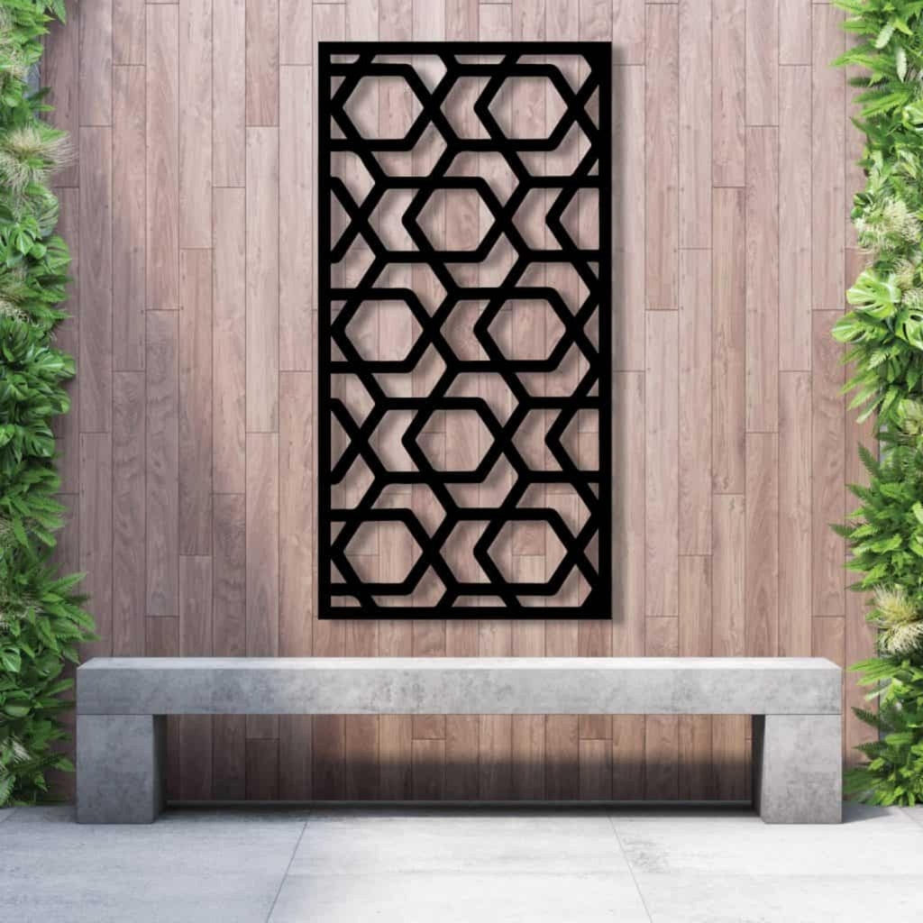 Designskjerm | Kompositt Sort | Hive-Designskjerm-Core Landscape Products-90 x 180cm-Kvalitetstid AS