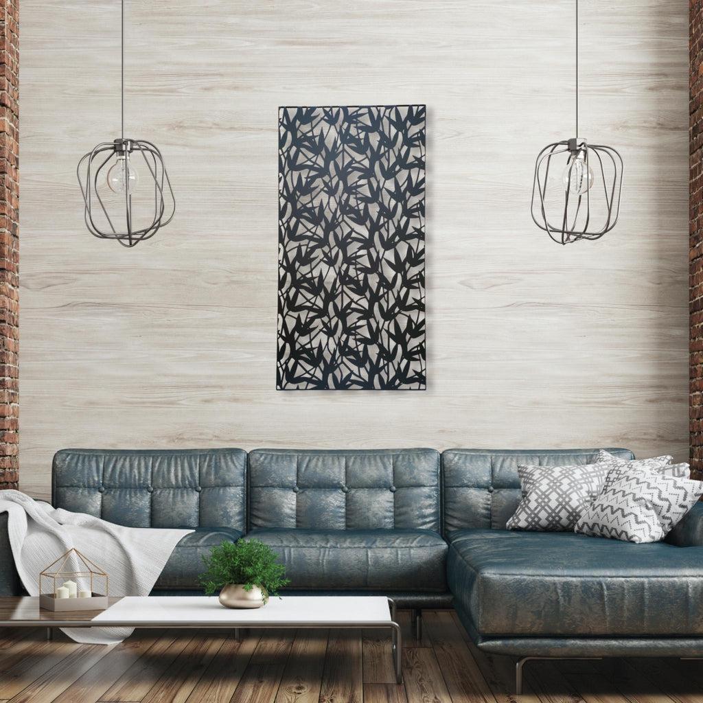 Designskjerm | Metall Sort | Bamboo-Designskjerm-Core Landscape Products-60 x 120cm-Kvalitetstid AS