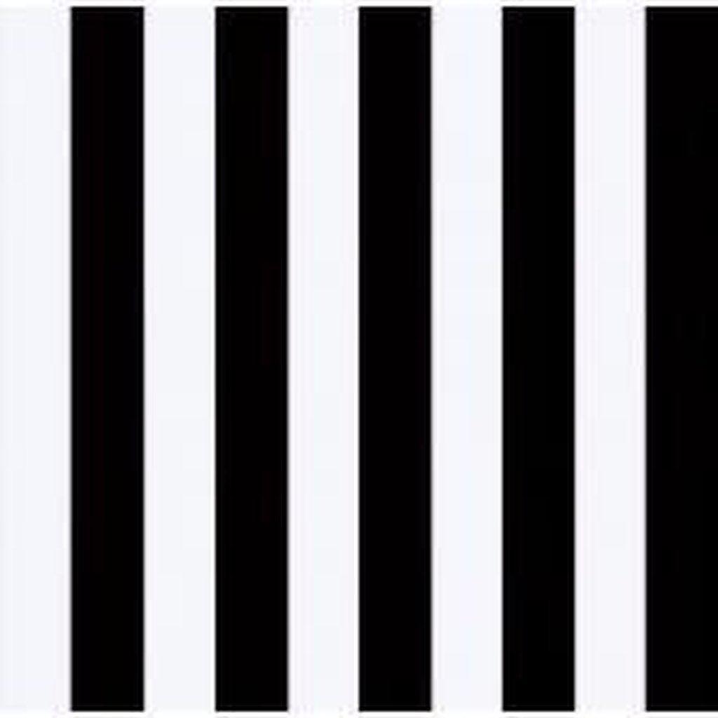 Fluktstol | Akryl | Ferdigsydd stoff-Tilbehør-Southsea Deckchairs-ACBLKWHT-Kvalitetstid AS