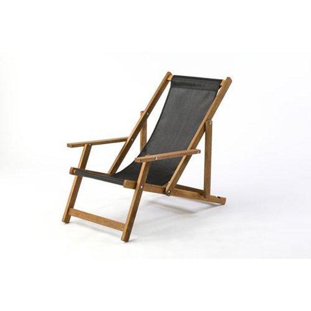 Fluktstol m/armlener | Textilene-Fluktstoler-Southsea Deckchairs-TXBK-Kvalitetstid AS