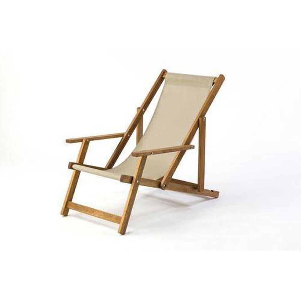 Fluktstol m/armlener | Textilene-Fluktstoler-Southsea Deckchairs-TXTAUPE-Kvalitetstid AS