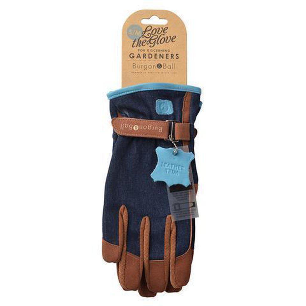 Burgon & Ball | Hagehansker - Denim-Hagehansker-Burgon & Ball-S/M (6.5-7)-Kvalitetstid AS