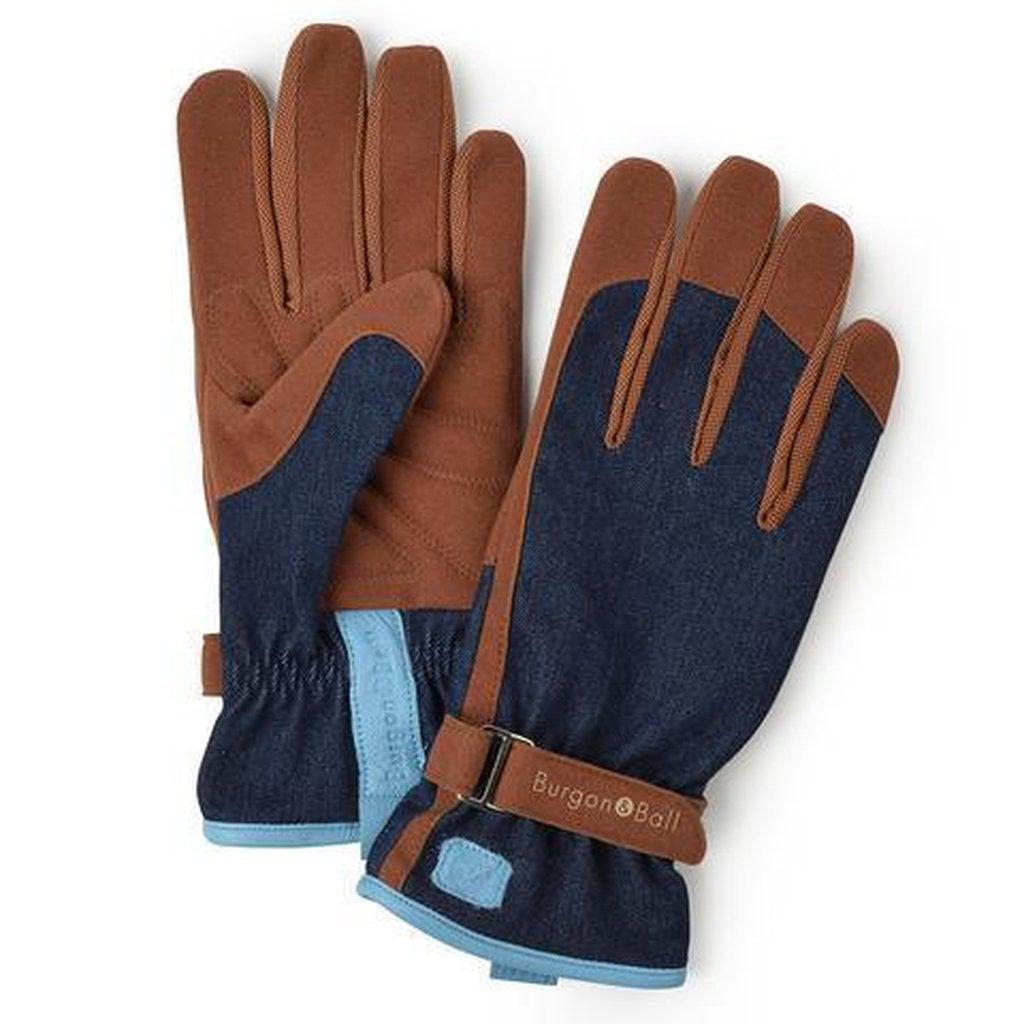 Burgon & Ball | Hagehansker - Denim-Hagehansker-Burgon & Ball-S/M (6.5-7)-Kvalitetstid AS