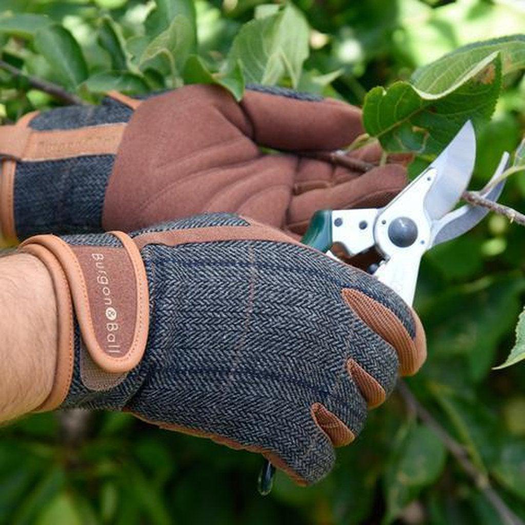 Burgon & Ball | Hagehansker Herre - Tweed-Hagehansker-Burgon & Ball-M/L (8-9)-Kvalitetstid AS