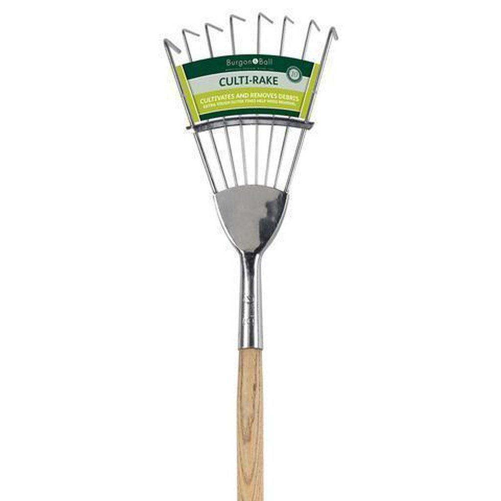 Rake | "Culti Rake" for bed-Hageredskaper-Burgon & Ball-Kvalitetstid AS