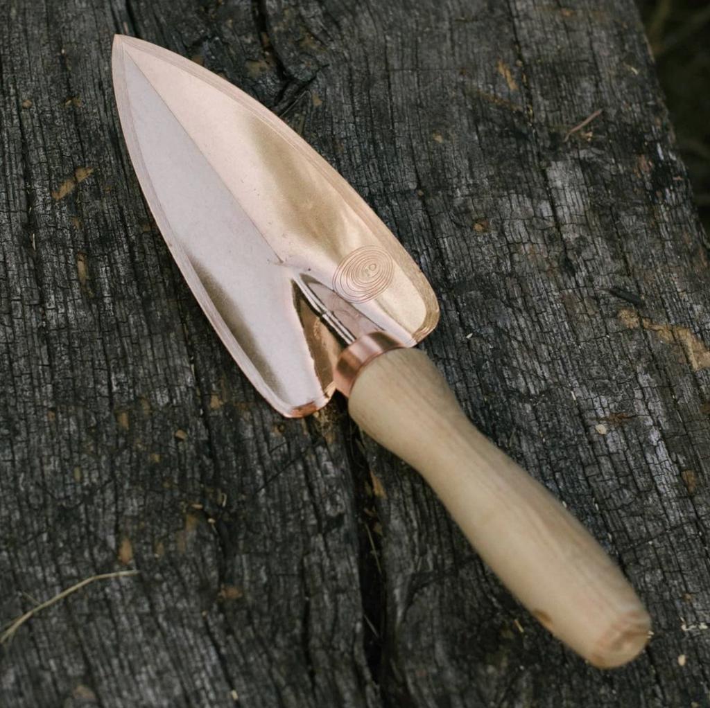 Håndspade i kobber | liten-Håndspader-OJ Bron-Kvalitetstid AS