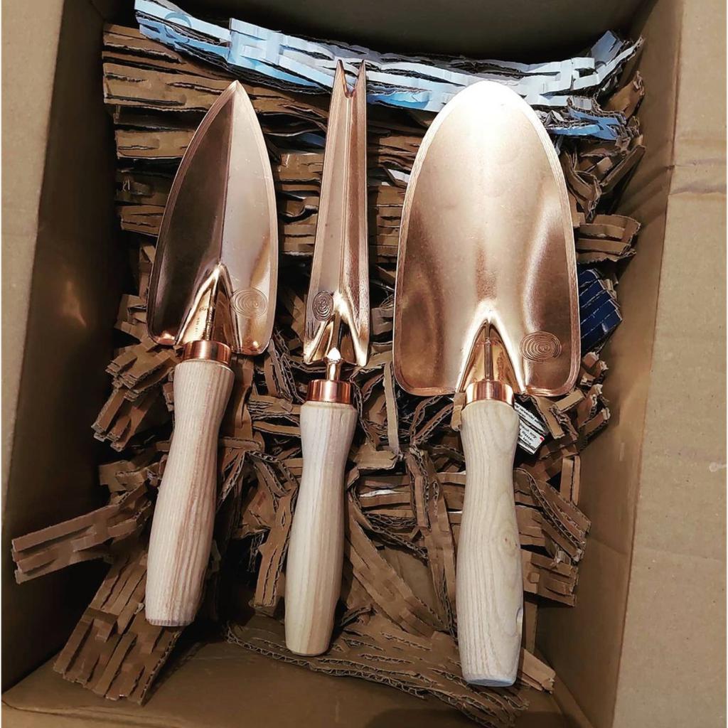 Håndspade i kobber | liten-Håndspader-OJ Bron-Kvalitetstid AS