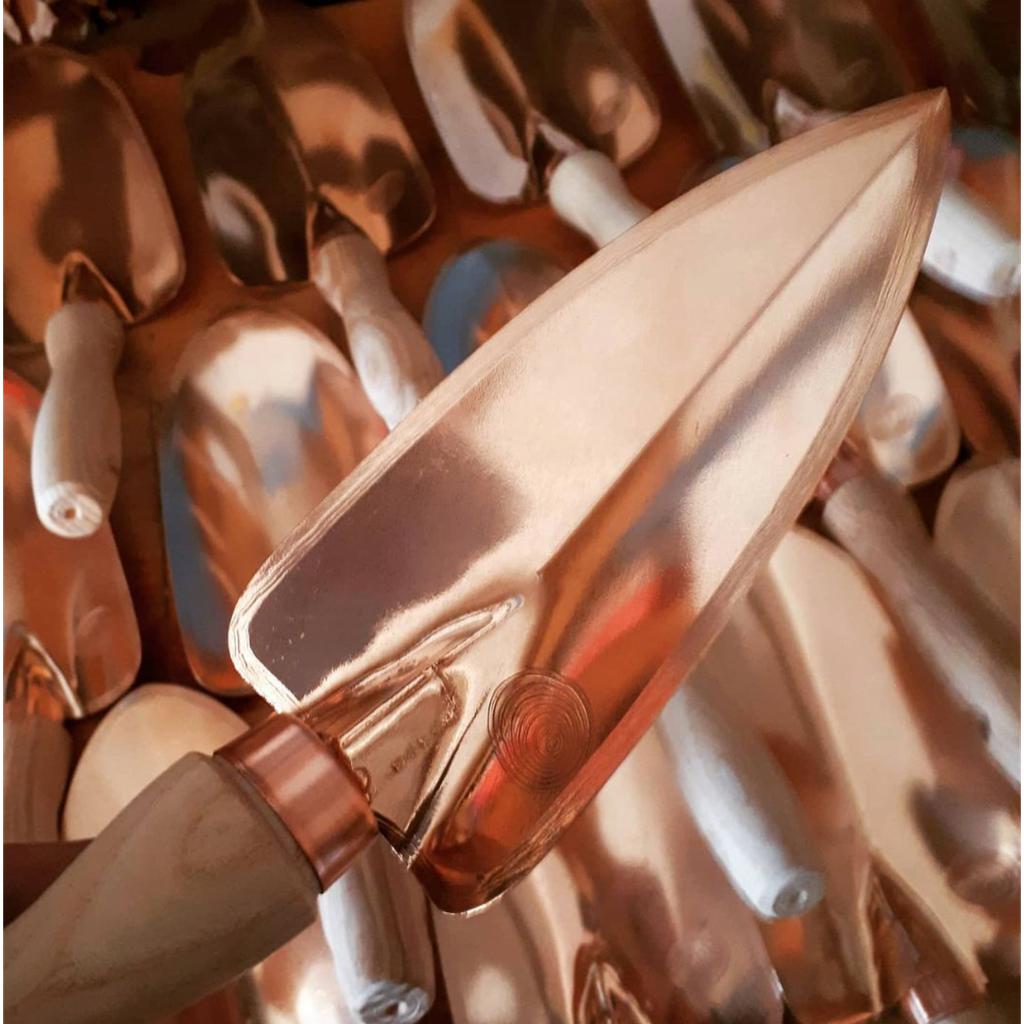 Håndspade i kobber | liten-Håndspader-OJ Bron-Kvalitetstid AS