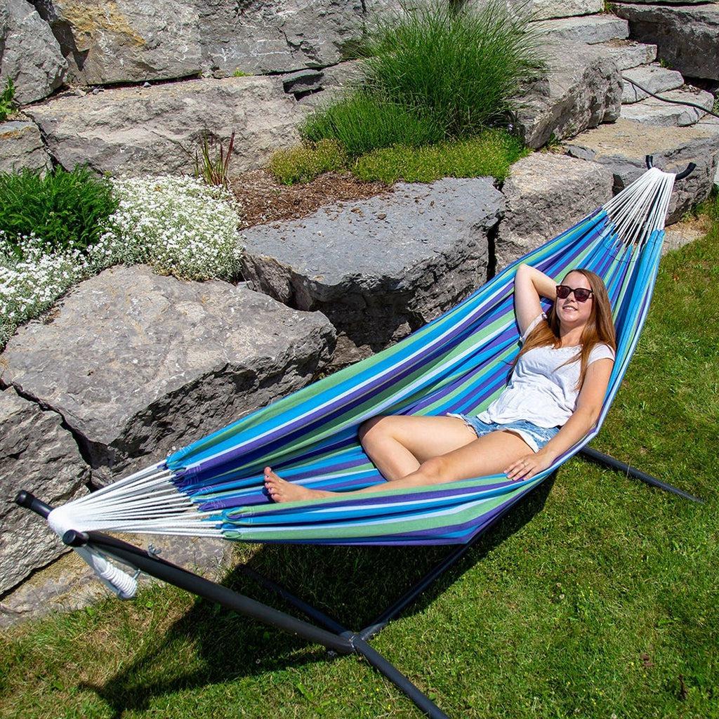 Hengekøye | Komplett med stativ-Hengekøyer-Vivere-Tropical-Kvalitetstid AS