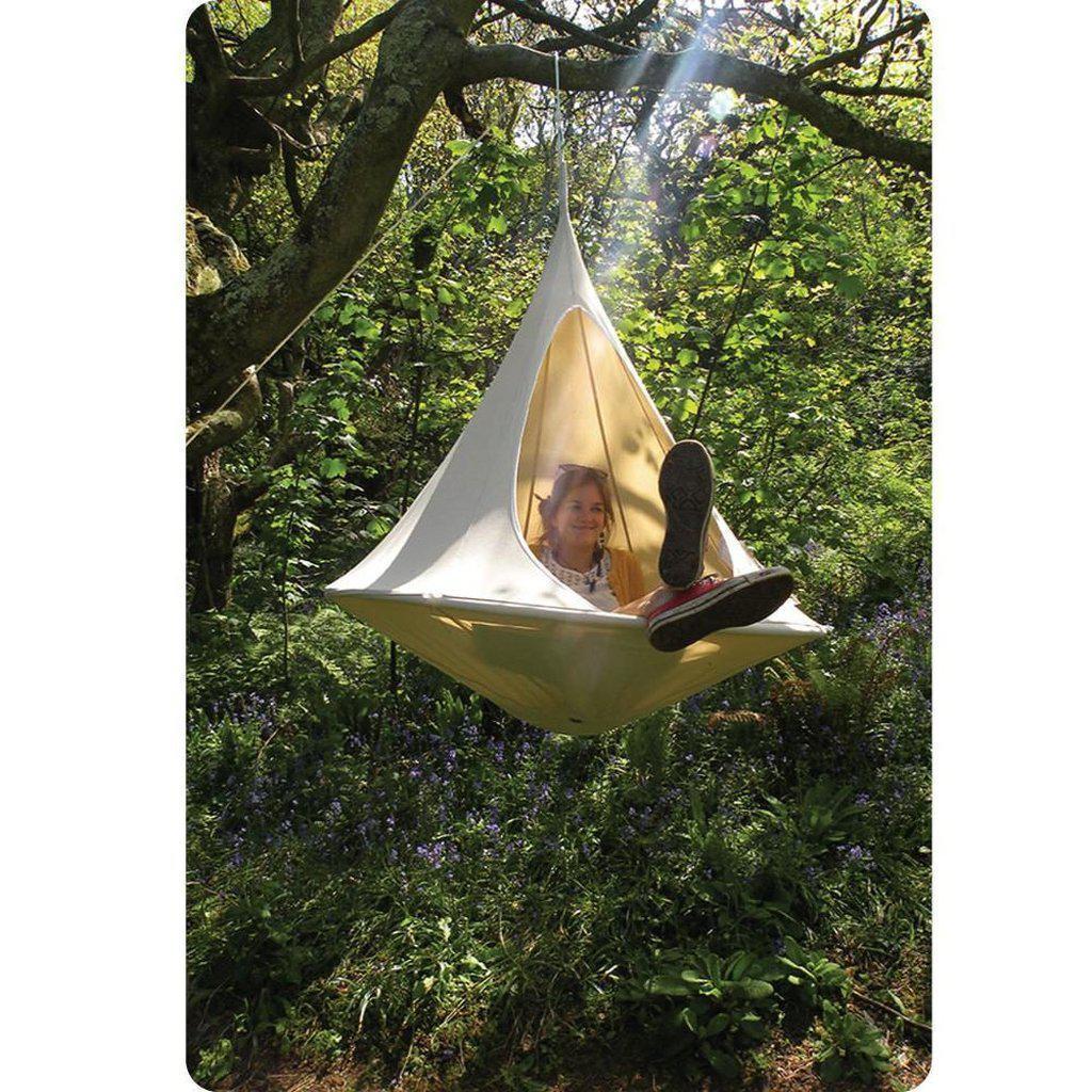 Cacoon hengekøye (flere varianter)-Hengekøye-Cacoon-Bebo (barn)-Natur hvit-Kvalitetstid AS