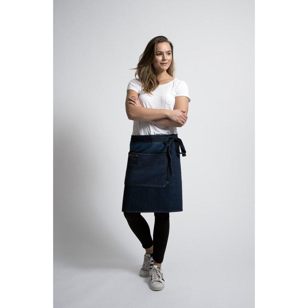 Forkle | Denim - Hofte - Lang Lengde-Hage-Stalwart Crafts-Kvalitetstid AS