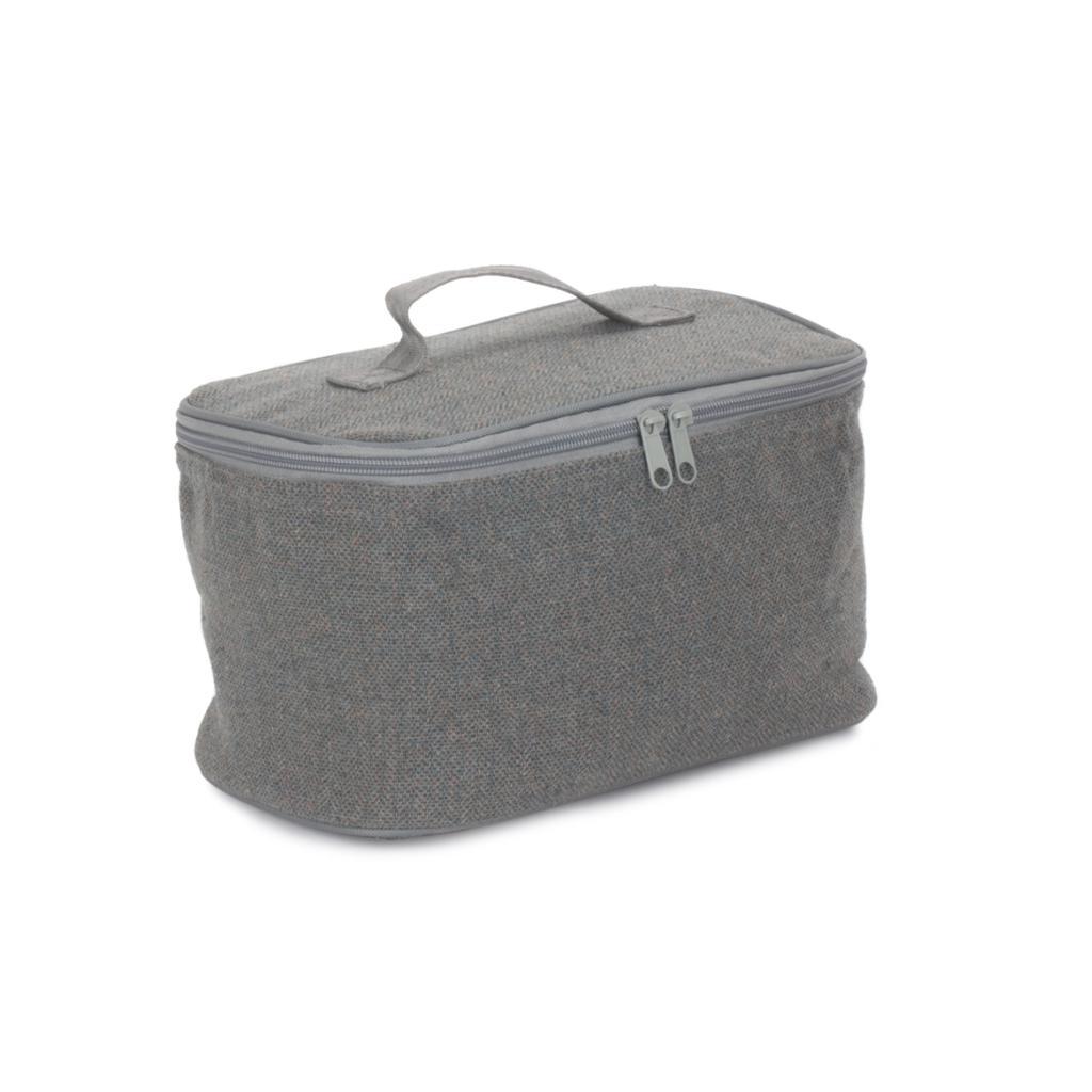 Kjølebag i grå tweed-Piknikkurver-Willow Direct-Kvalitetstid AS