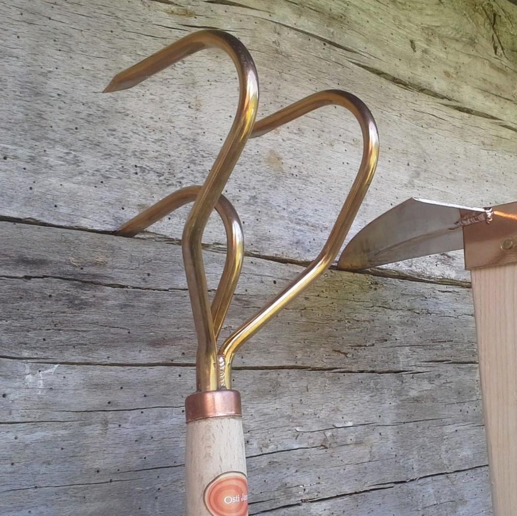 Kultivator i kobber | langt skaft-Kultivatior-OJ Bron-Kvalitetstid AS