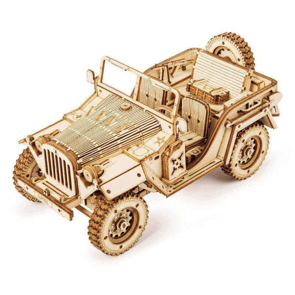 Army Field Car | Jeep-Byggesett-Robotime-Kvalitetstid AS