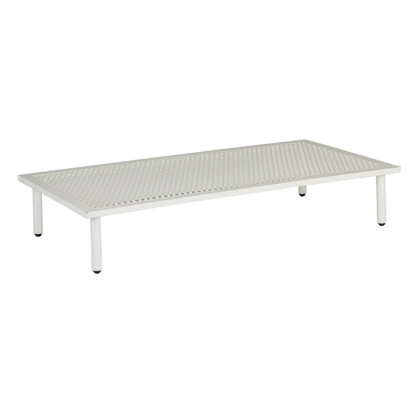 BEACH LOUNGE COFFEE TABLE - ROBLE TOP 1.2M X 0.7M-Utemøbler-Alexander Rose-Metall-Kvalitetstid AS