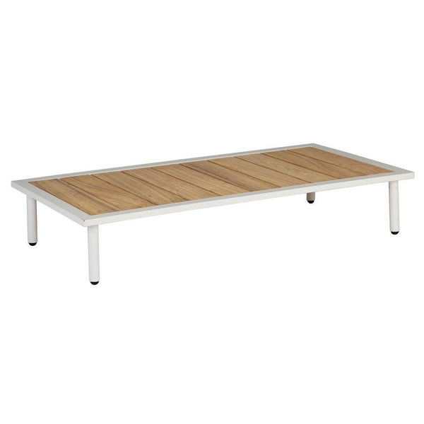 BEACH LOUNGE COFFEE TABLE - ROBLE TOP 1.2M X 0.7M-Utemøbler-Alexander Rose-Treverk-Kvalitetstid AS