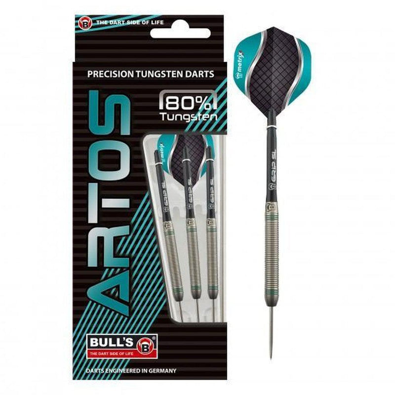 BULL'S Artos AR1 Steeldart, Mint 80% Tungsten-Sport-Bull's-22g-Kvalitetstid AS