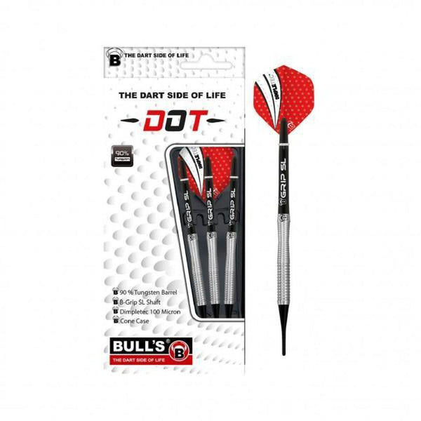 BULL'S Dot D2 90% Tungsten Soft Dart-Sport-Bull's-18g-Kvalitetstid AS