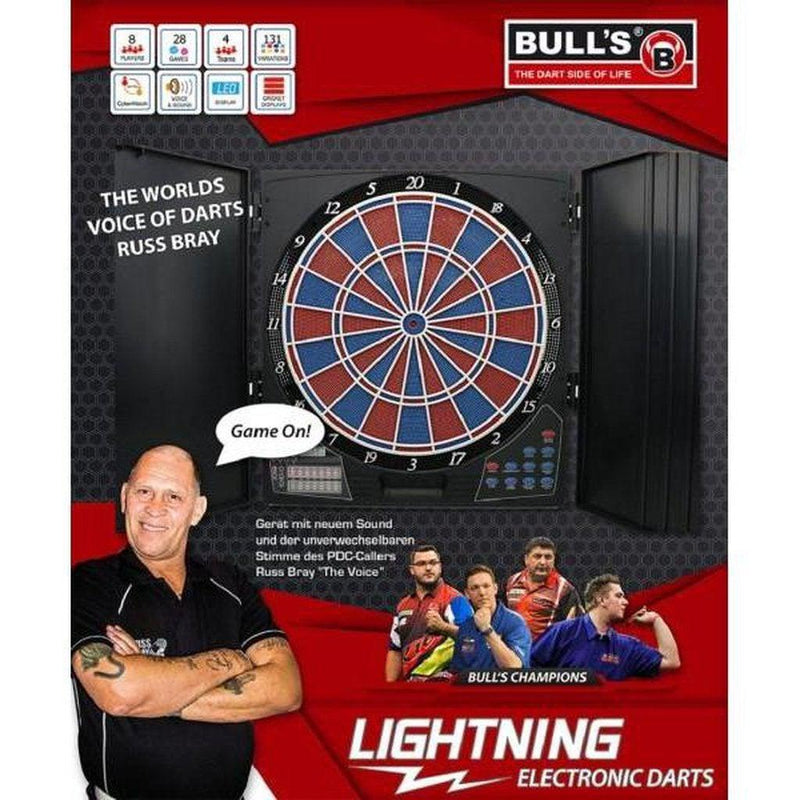 BULL'S Lightning RB Sound Elektronisk Dartspill-Sport-Embassy Sports-Kvalitetstid AS