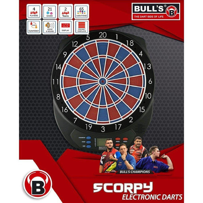 BULL'S Scorpy Elektronisk Dartspill-Sport-Bull's-Kvalitetstid AS