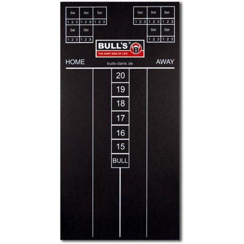 BULL'S poengtavle, kritt-Sport-Bull's-Kvalitetstid AS